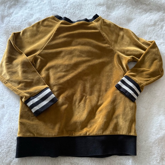 Tea Collection Golden Ruffle Sweatshirt - Picture 3 of 3